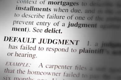 You Failed to Appear in Court After Being Served with a Lawsuit – Now What?